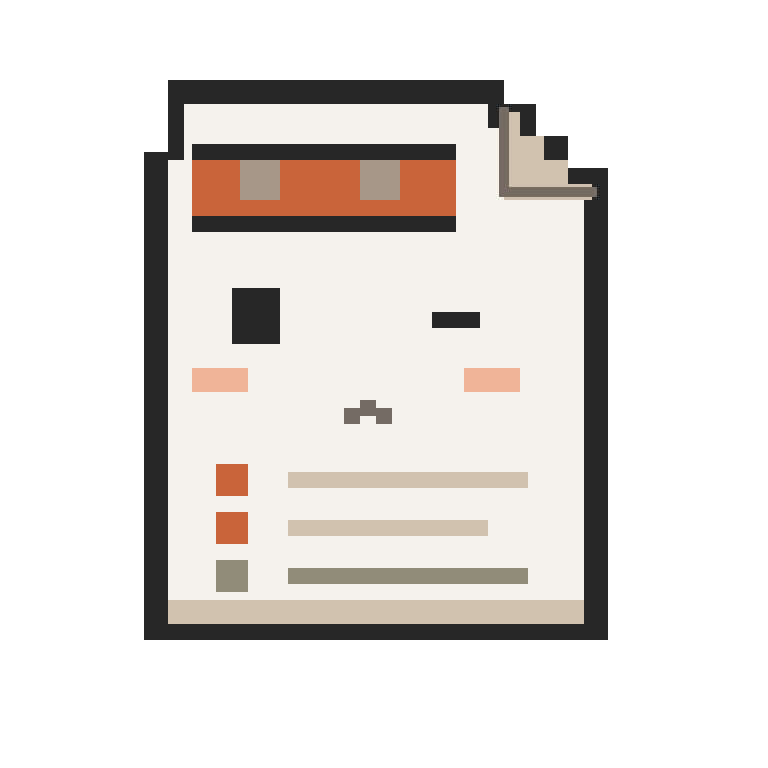困惑表情